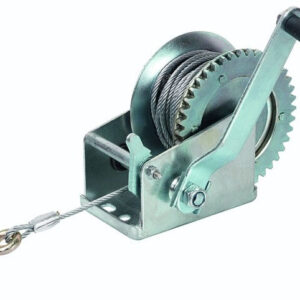 Verricello manuale 540 Kg Ribimex PRTRM1000 - cavo ? 4,5mm x 10mt