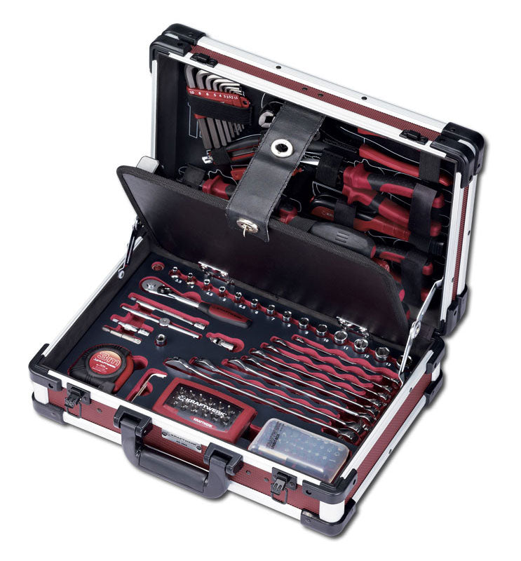 Valigetta cassetta porta attrezzi compatta completa Kraftwerk AluPro 3944 (123 pz) - Image 5