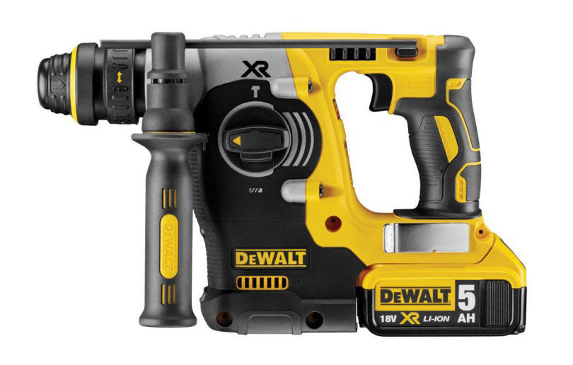 Dewalt DCH274P2T - Tassellatore a batteria 18V SDS-Plus con doppio mandrino - 2 x 5Ah - Image 4