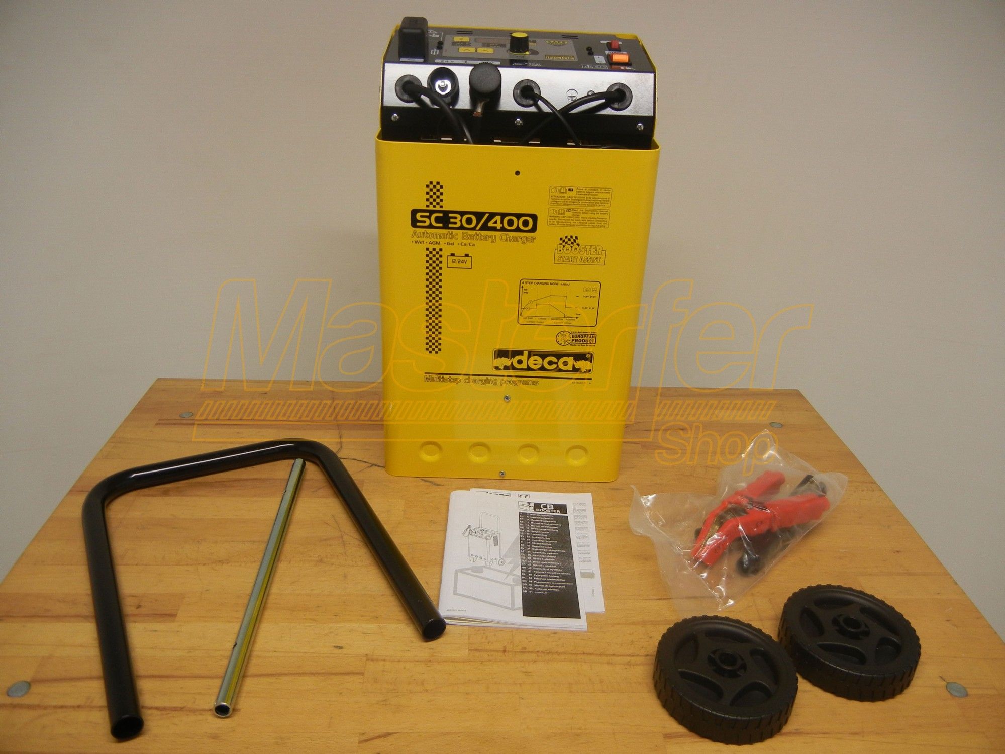 Avviatore caricabatterie mantenitore 12-24V - Deca SC 30/400 (carica 30 A - avviamento 400 A) con Microprocessore - Image 2