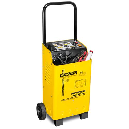 Avviatore caricabatterie mantenitore 12-24V - Deca SC 60/700 (carica 60 A - avviamento 700 A) con Microprocessore