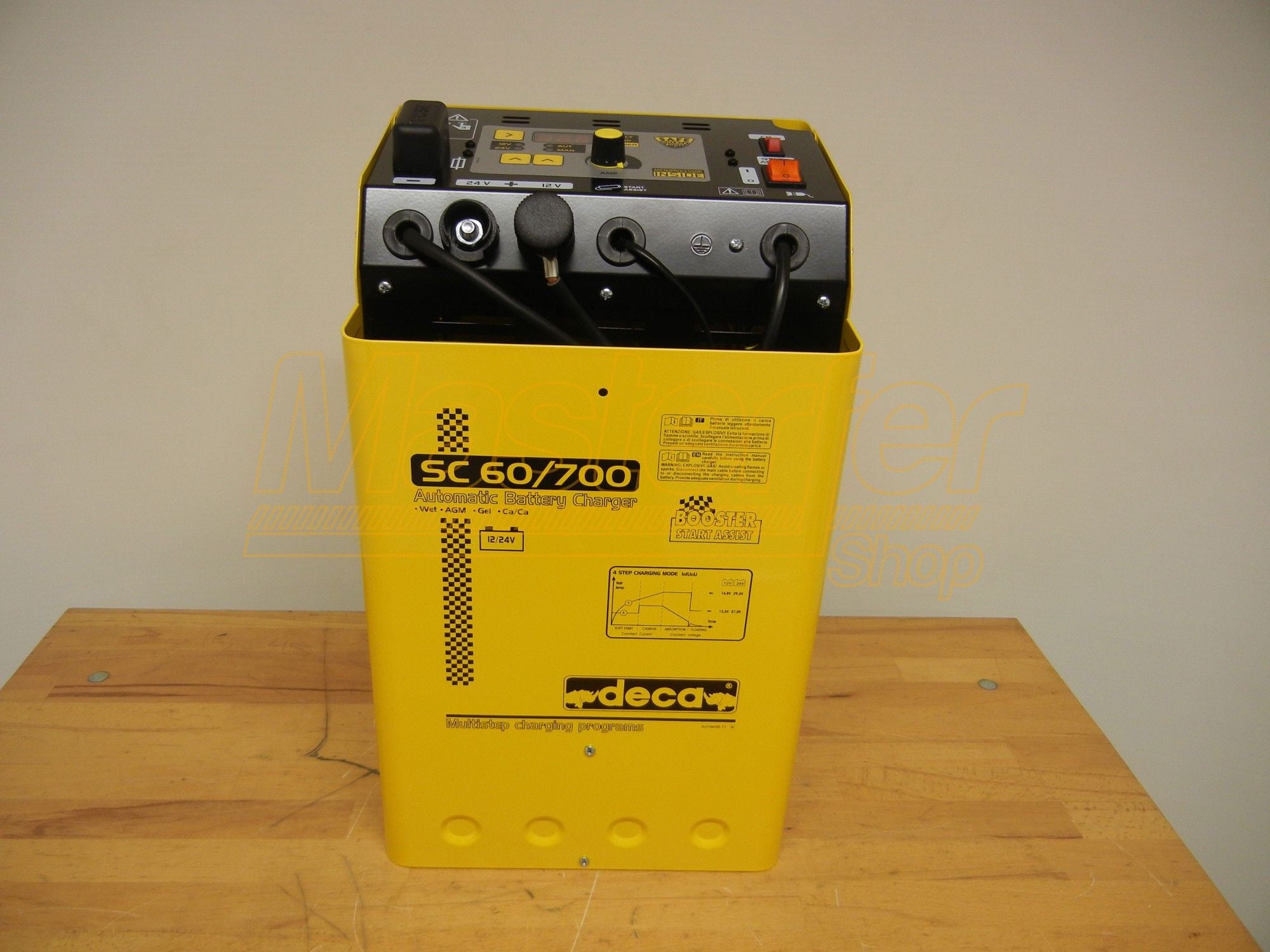 Avviatore caricabatterie mantenitore 12-24V - Deca SC 60/700 (carica 60 A - avviamento 700 A) con Microprocessore - Image 4