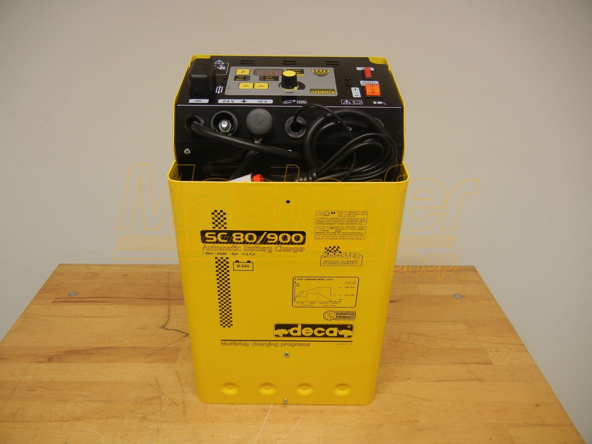 Avviatore caricabatterie mantenitore 12-24V - Deca SC80/900 (carica 80 A - avviamento 900 A) con Microprocessore - Image 4