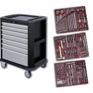 Carrello officina completo Kraftwerk Racing 1097 con OMAGGIO