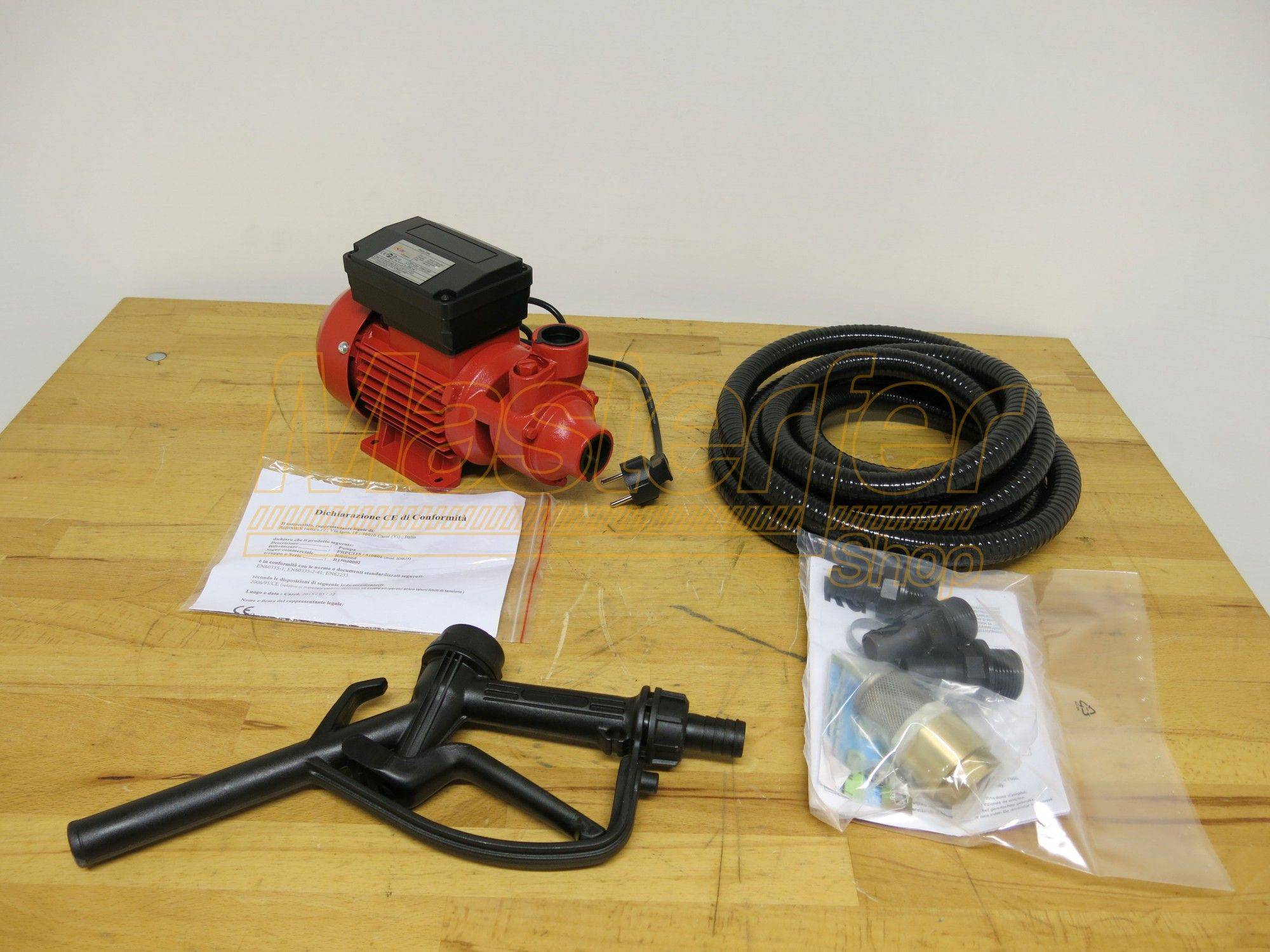Pompa travaso gasolio Ribimex PRKG115A - con KIT PRO pronta all'uso - Image 2