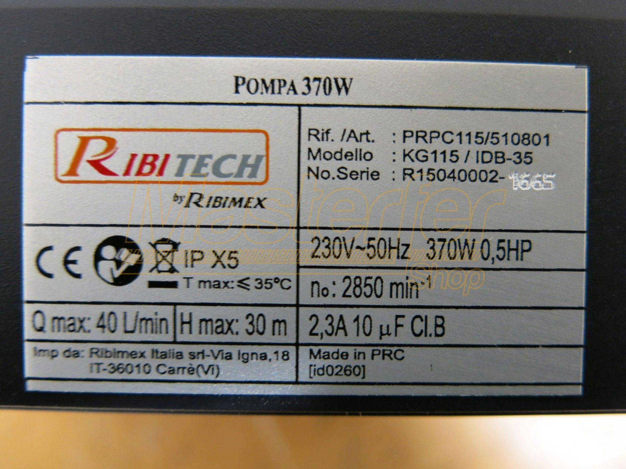 Pompa travaso gasolio Ribimex PRKG115A - con KIT PRO pronta all'uso - Image 4