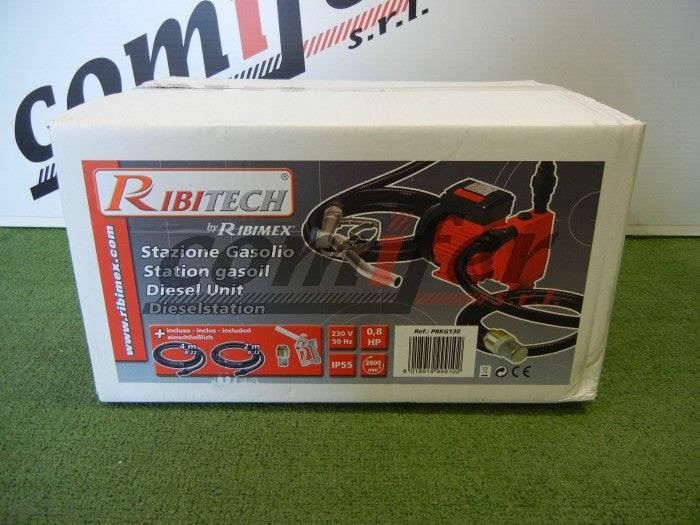 Pompa travaso gasolio semi-autoadescante Ribimex PRKG130 - con KIT PRO pronta all'uso - Image 2