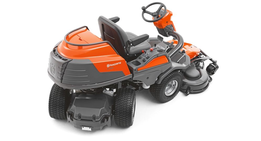 Trattorino con piatto frontale Husqvarna P 524 - Image 2