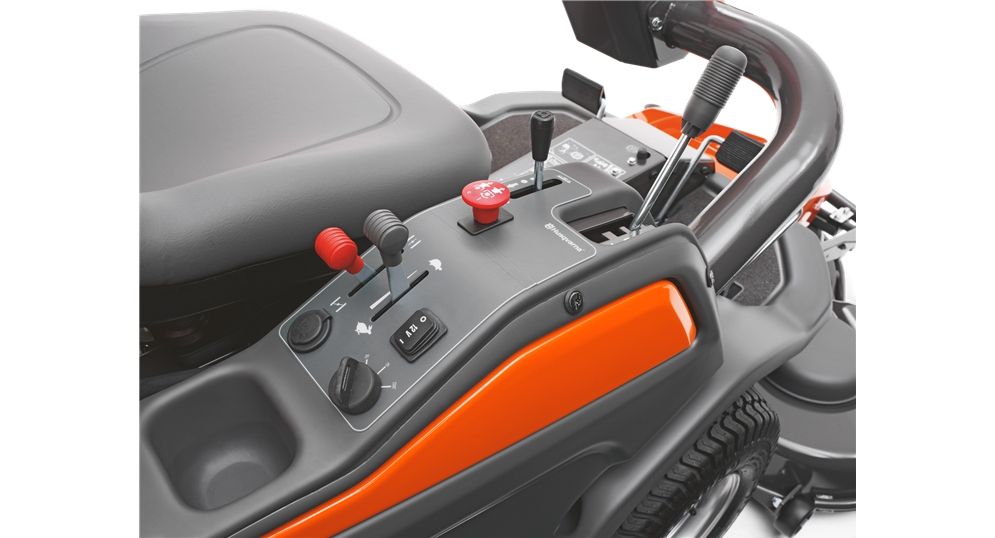 Trattorino con piatto frontale Husqvarna P 524 - Image 5