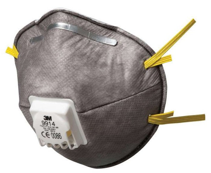 Mascherina 3M Carboni Attivi 9914 FFP1 - vapori organici