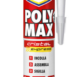 Adesivo Bostik POLY MAX Cristal Express - 300gr