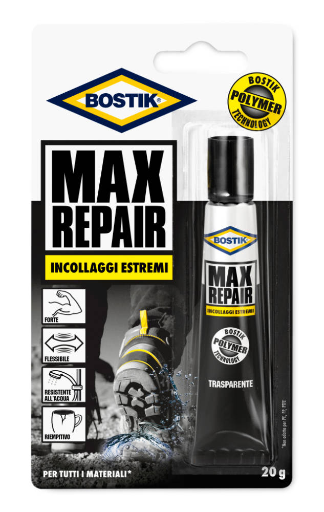 Adesivo universale Bostik MAX REPAIR - 20gr