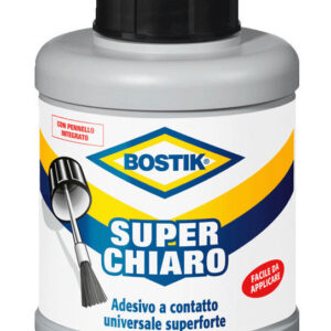 Adesivo universale Bostik SUPERCHIARO con pennello - 400ml