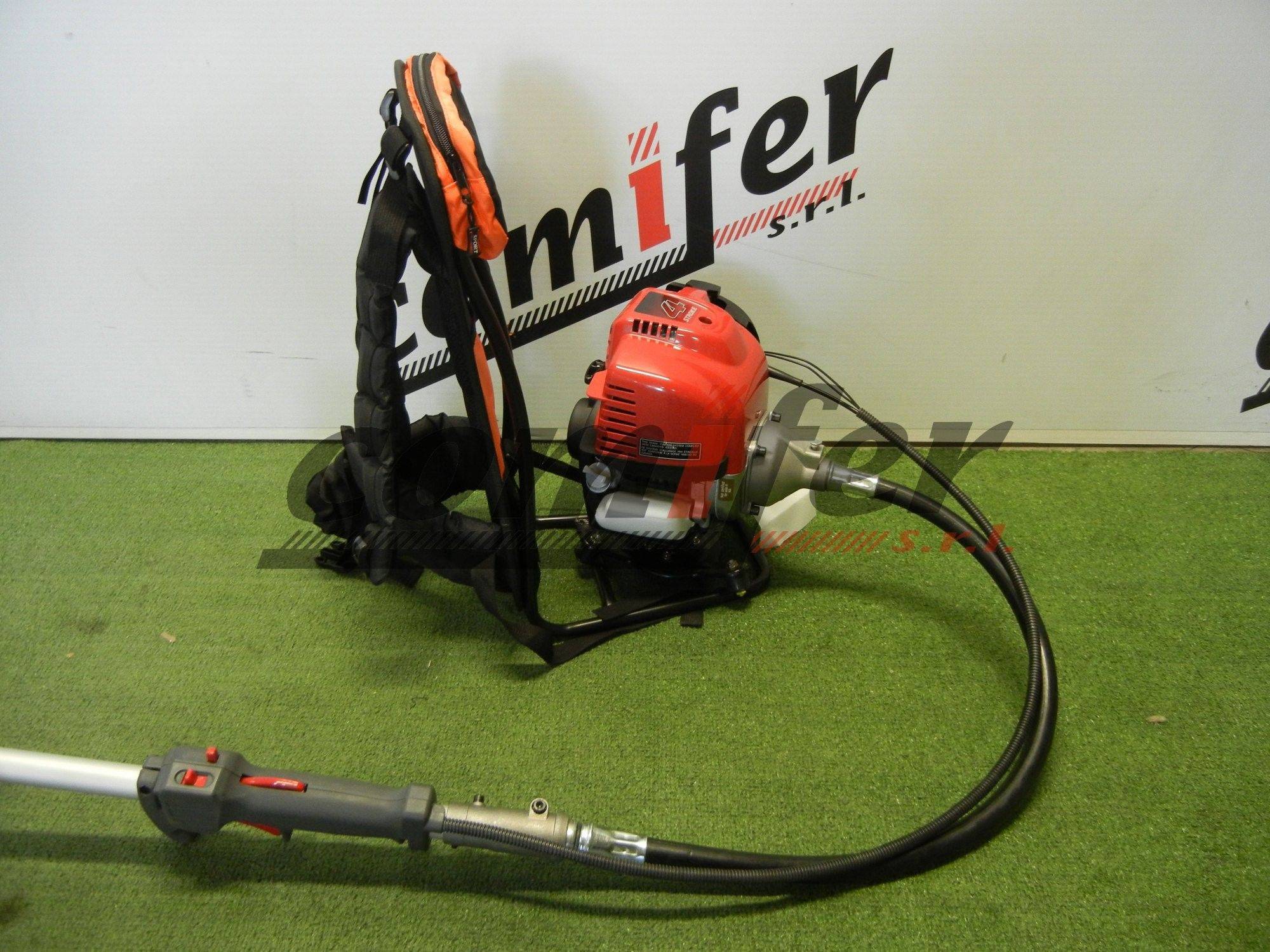 Decespugliatore a zaino motore 4 tempi HONDA GX35 spalleggiato - Image 4