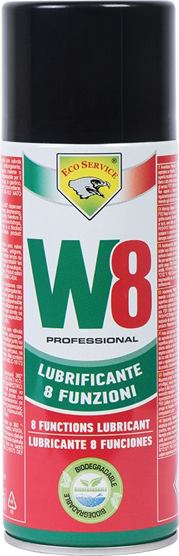 Lubrificante 8 funzioni Eco Service W8 spray 400ml