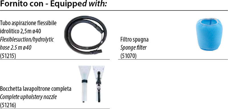 Lavamoquette professionale 1400W 36l - Annovi Reverberi 4200L - Image 4