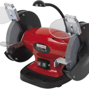 Smerigliatrice da banco 550W con 2 mole da 200mm e lampada - Ribimex PRTME200/550