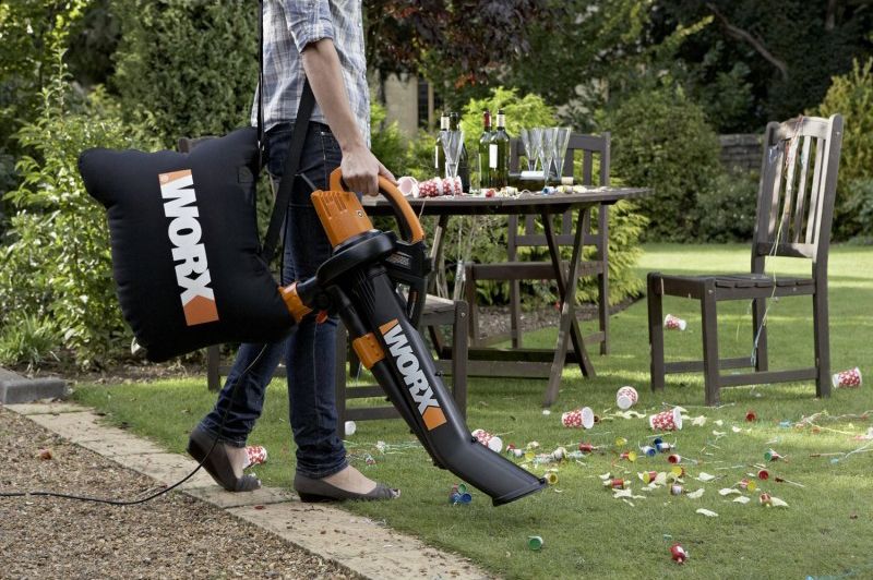 Soffiatore elettrico 3000W Worx WG505E - aspiratore e trituratore - Image 5