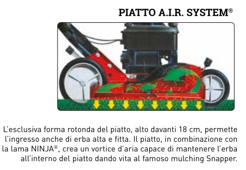 Rasaerba mulching Snapper NX100 trazionato - motore 190cc Bu0026S 875EX - taglio 53cm - Image 3