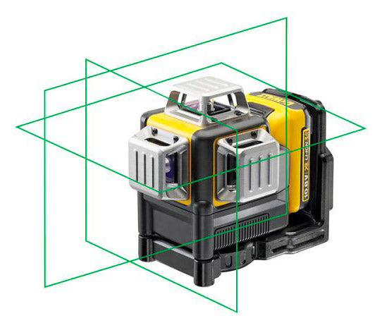 Dewalt DCE089D1G-QW - Tracciatore laser 3 linee 360?? XR 12V raggio verde livella - Image 2