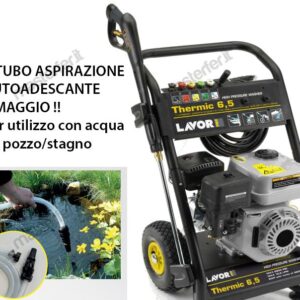 Idropulitrice a scoppio acqua fredda Lavor Pro THERMIC 6,5 - 630l/h 210bar + KIT ASPIRAZIONE OMAGGIO