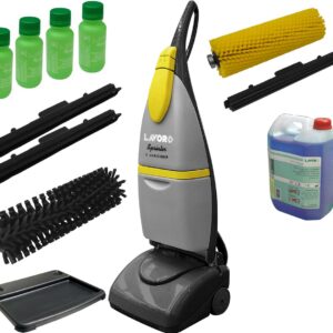 Lavasciuga Lavor PRO Sprinter - lavapavimenti professionale + Spazzola Moquette + Detergente 5lt Lavamoquette