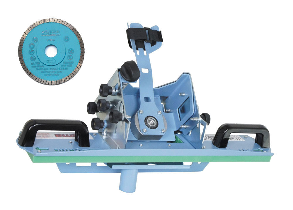 Tagliapiastrelle Sigma JOLLY-EDGE 37A3D - smussatrice con disco 75B attacco m14