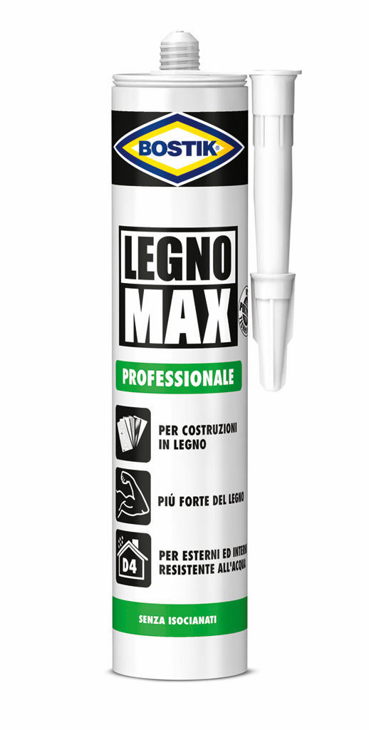 Colla per legno Bostik LEGNO MAX Professionale - 380gr