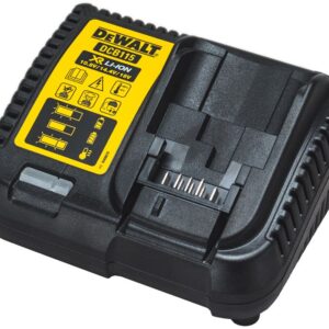 Dewalt DCB115, stazione caricabatterie multivoltaggio per batterie XR litio 10.8V - 14.4V - 18V