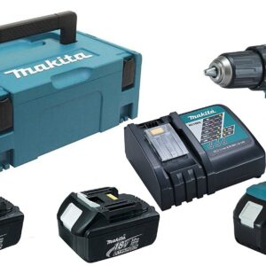 Trapano avvitatore con percussione Makita 18V DHP482RF3J