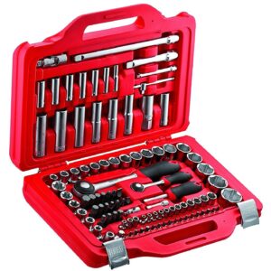 Just Usag 601 1/4-1/2 J100 Cassetta attrezzi con bussole esagonali e torx (100 pz)