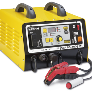 Avviatore caricabatterie mantenitore 12-24V - Deca SCP 60/400 (carica 60 A - avviamento 400 A) con Microprocessore