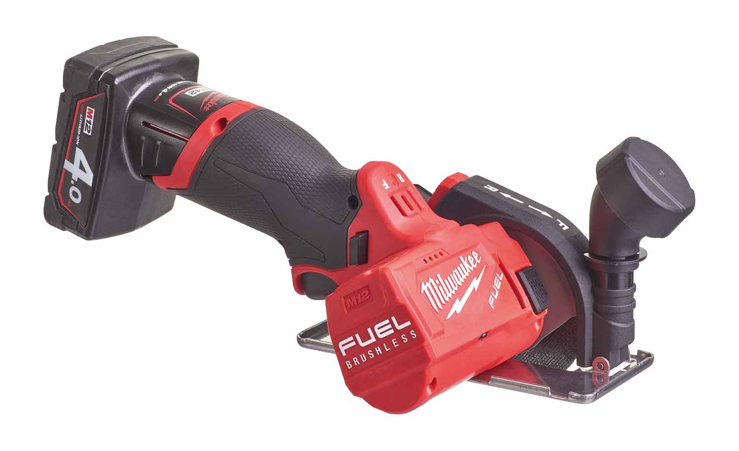 Milwaukee M12 FCOT-422X, mini smerigliatrice a batteria, batterie 1 x 2.0Ah e 1 x 4.0Ah 12V, con dischi da taglio - Image 5