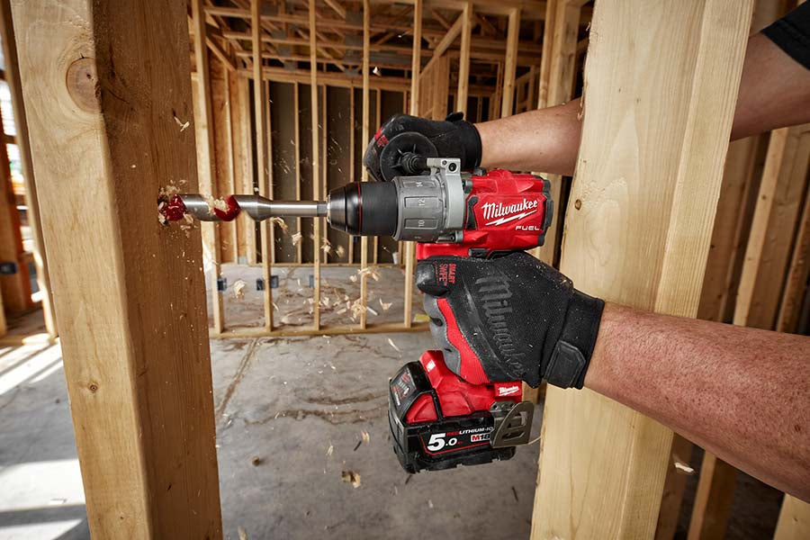 Milwaukee M18 FPP4A-503P - Kit utensili a batteria 18V Fuel - Trapano, Smerigliatrice, Tassellatore, Avvitatore impulsi - Image 4