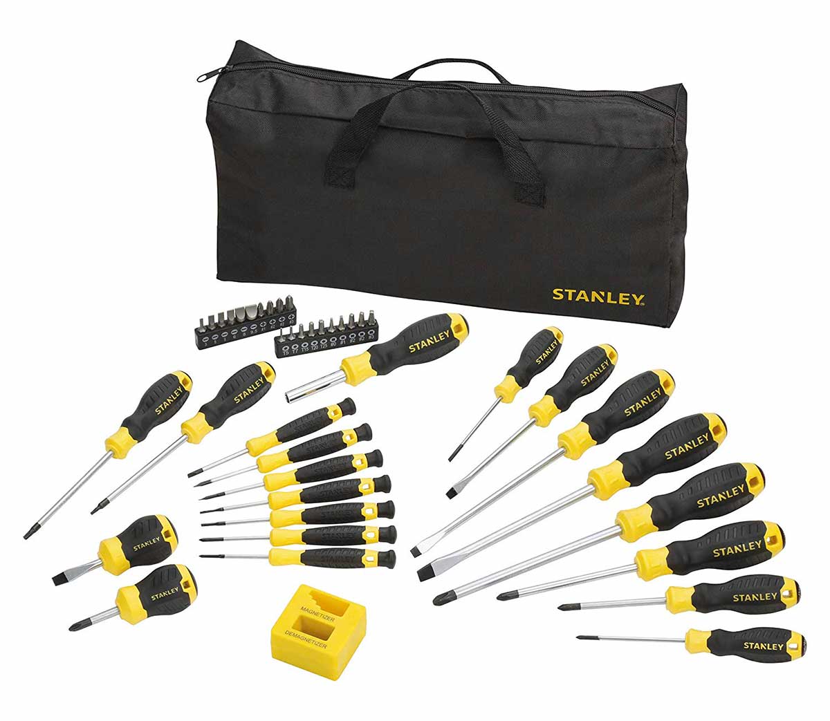 Stanley STHT0-62113, set giraviti Stanley con borsa (42 pezzi)