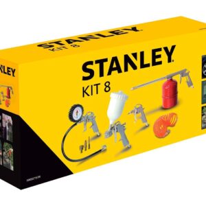 Kit accessori 8 pezzi per compressore Stanley 9045671STN