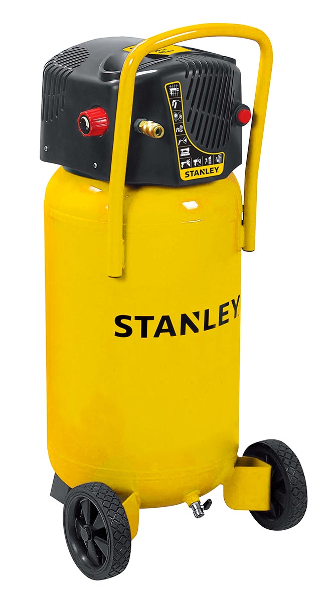 D 230/10/50V - Compressore verticale oilless Stanley.?50 litri 2 HP