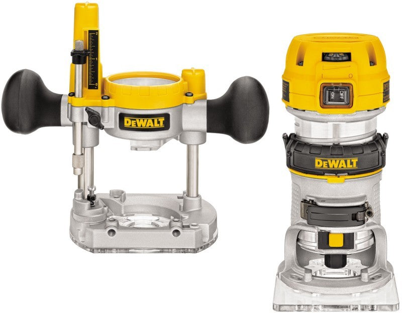 Dewalt D26204K - Elettrofresatrice fresatrice per legno con base fissa e ad affondamento - Image 2