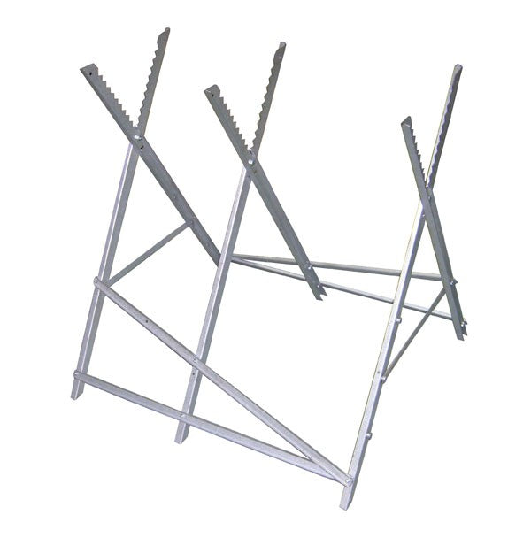 Cavalletto taglialegna Ribimex PRICPB con 3 supporti