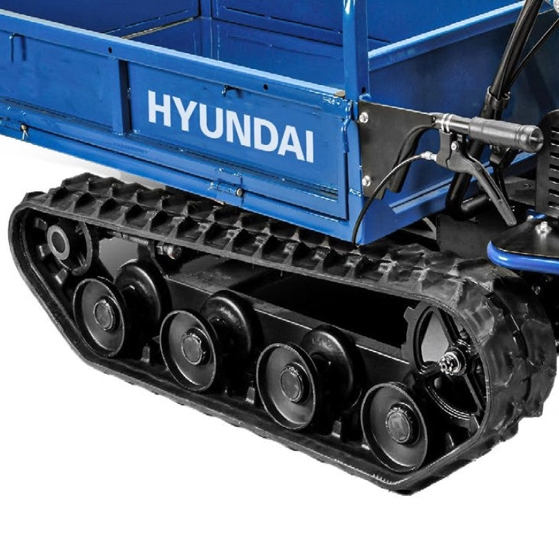 Motocarriola a Cingoli HYUNDAI 65910 212CC Carico Max 500 KG Ribaltamento idraulico - Image 2
