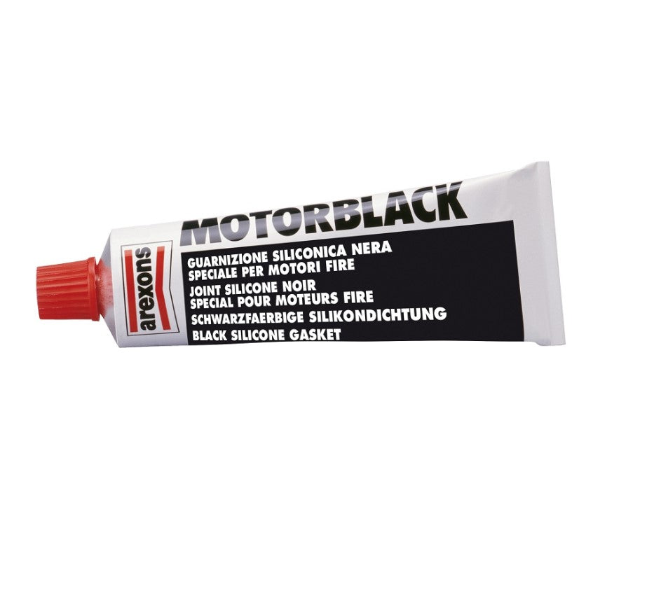 Arexons Motorblack Guarnizione Siliconica Nera (60gr) - Image 3