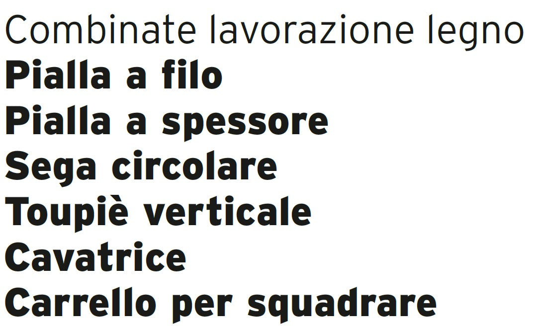 Compa Kompacta 250-TV - Combinata 6 funzioni per legno - Image 4