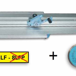 Sigma COMBIFLEX 8LF - Tagliapiastrelle portatile per smerigliatrice, taglio a secco e umido, 90 cm