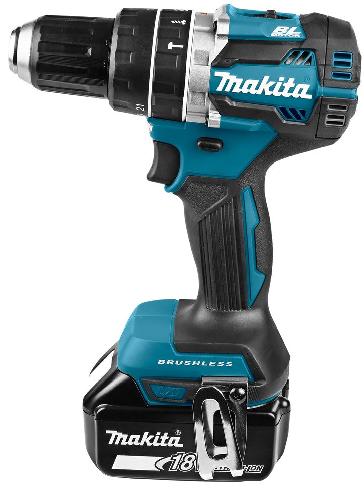 Makita DHP484RT3J Trapano avvitatore percussione LXT 18V con n.3 batterie da 5 Ah