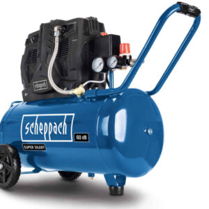 Scheppach hc51si Compressore aria super silenziato 50lt 1.5Kw 8 bar