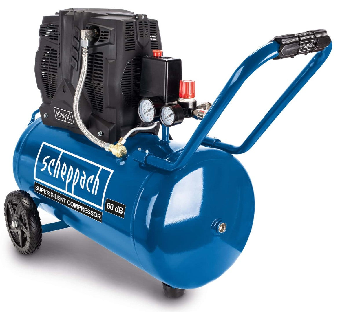 Scheppach hc51si Compressore aria super silenziato 50lt 1.5Kw 8 bar - Image 4