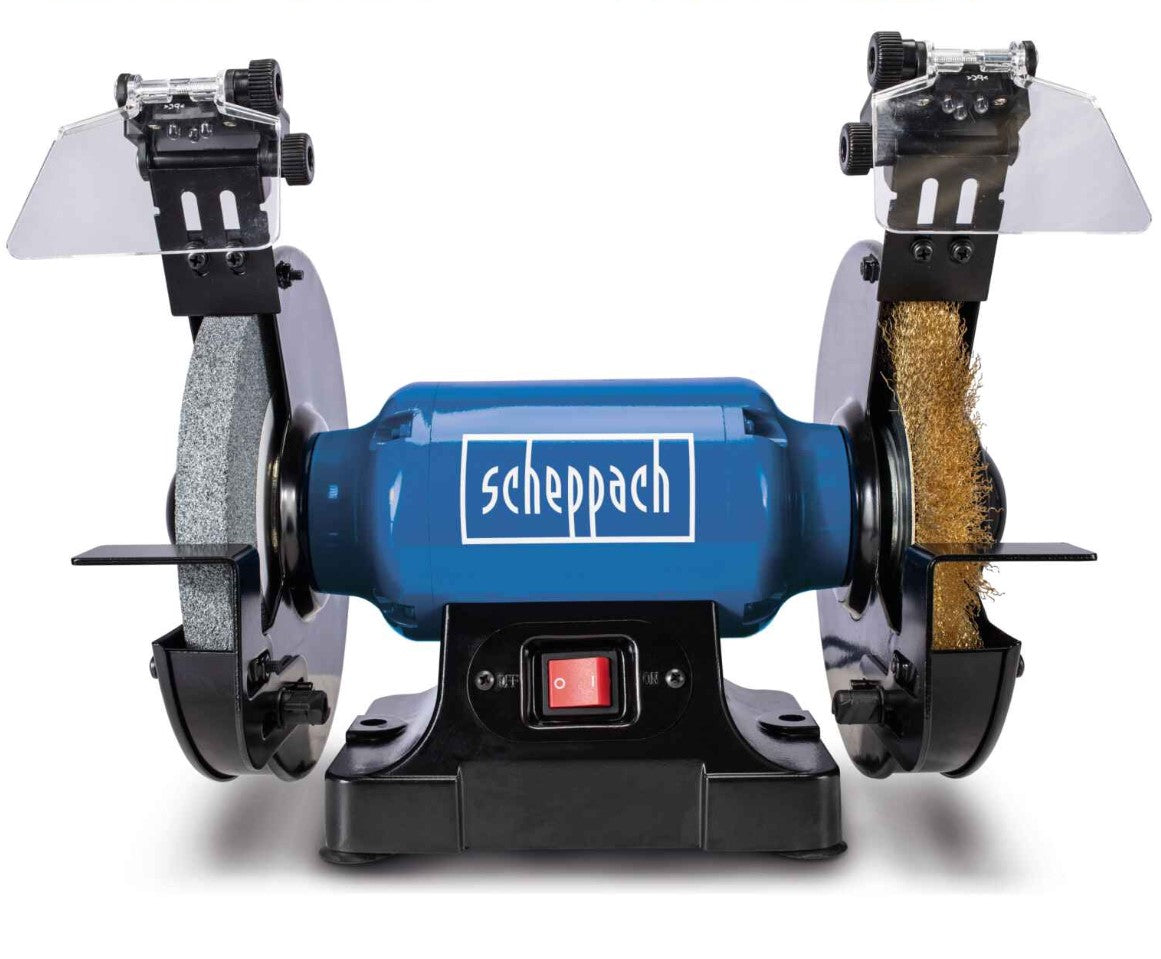 SCHEPPACH sm200lb luce led Smerigliatrice da banco mola e spazzola 200mm 500W 220V - Image 2