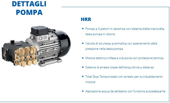 AR 25278-V 78 Series 7870 idropulitrice a caldo 60 gradi trifase - Image 4