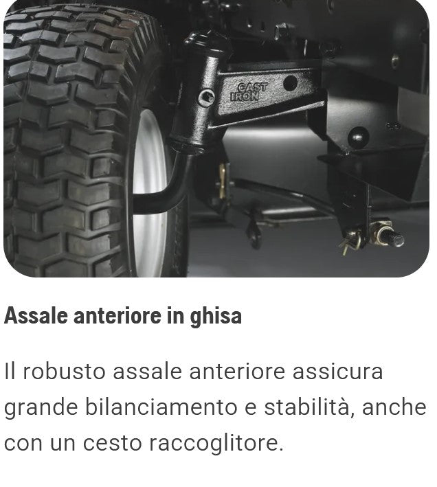 Trattorino scarico laterale Husqvarna TS 142T - Image 2