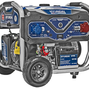 Hyundai 65006 - Generatore benzina 220V-380V LS FULLPOWER , max 5,5Kw 220v e max 6,0Kw 380V